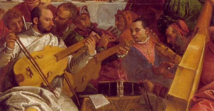 VERONESE (Paolo Caliari) The Marriage at Cana (detail) we Germany oil painting art